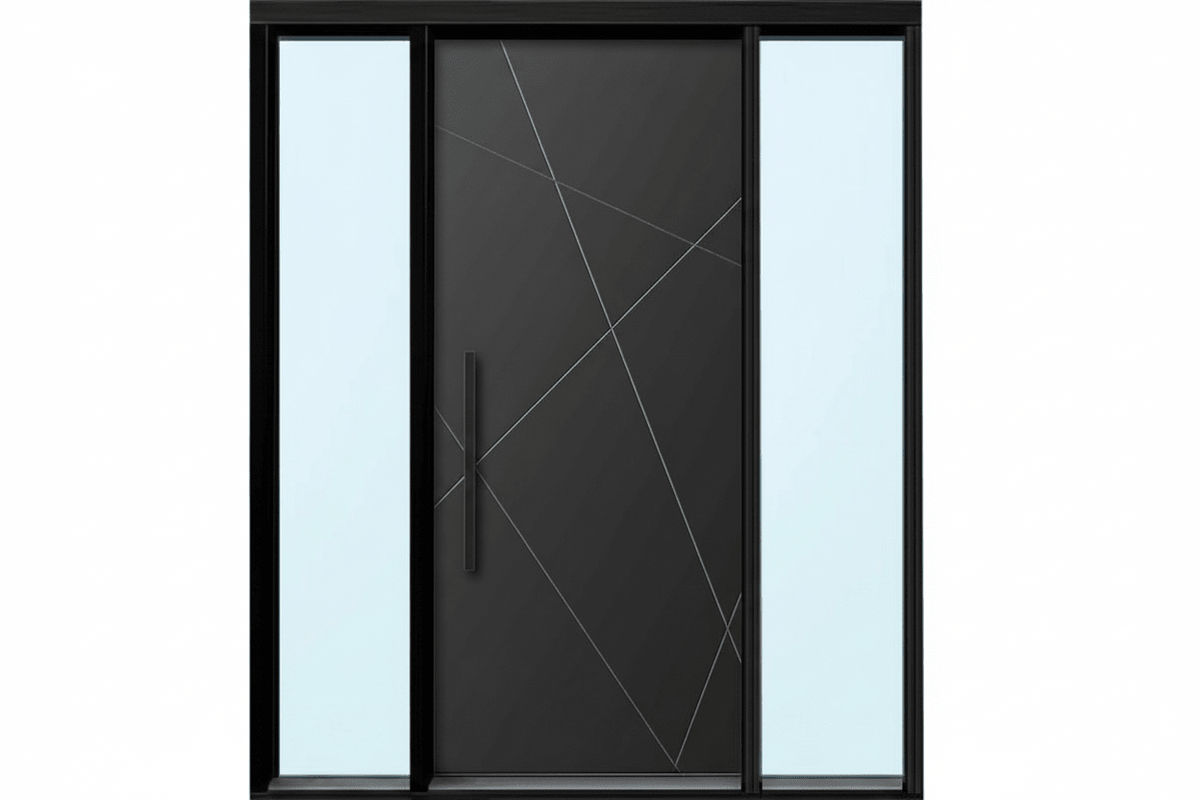Strata SV4 Aluminium Pre Hung Door — 2340 Height - Just Doors QLD