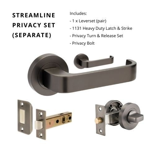 STREAMLINE - Graphite Nickel - Just Doors QLD
