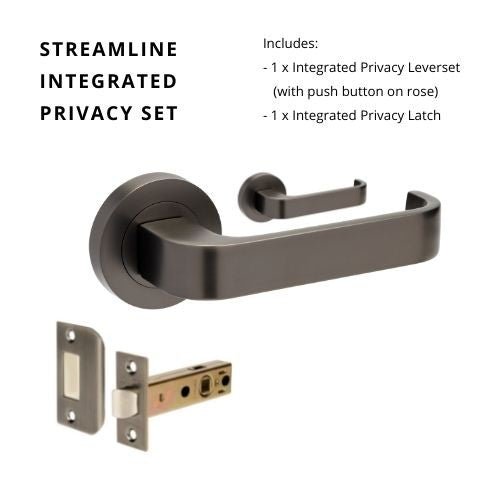 STREAMLINE - Graphite Nickel - Just Doors QLD
