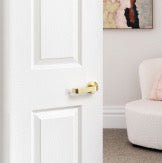 STREAMLINE - Satin Brass - Just Doors QLD