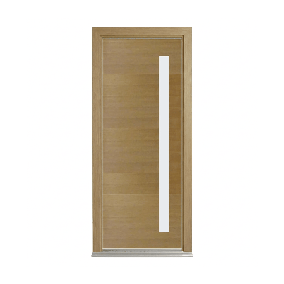 Vertical 1 Lite Glass Door – GD-1V 2340mm – Pre-Hung