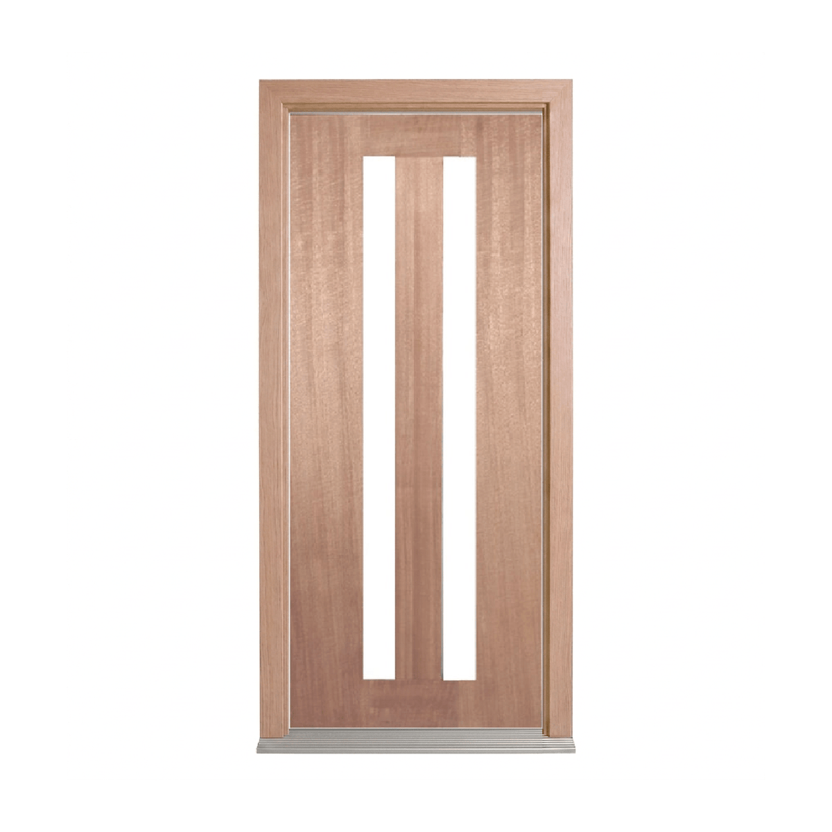 Vertical 2 Lite Glass Door – GD-2V – WS Wide Style 2340mm – Pre-Hung