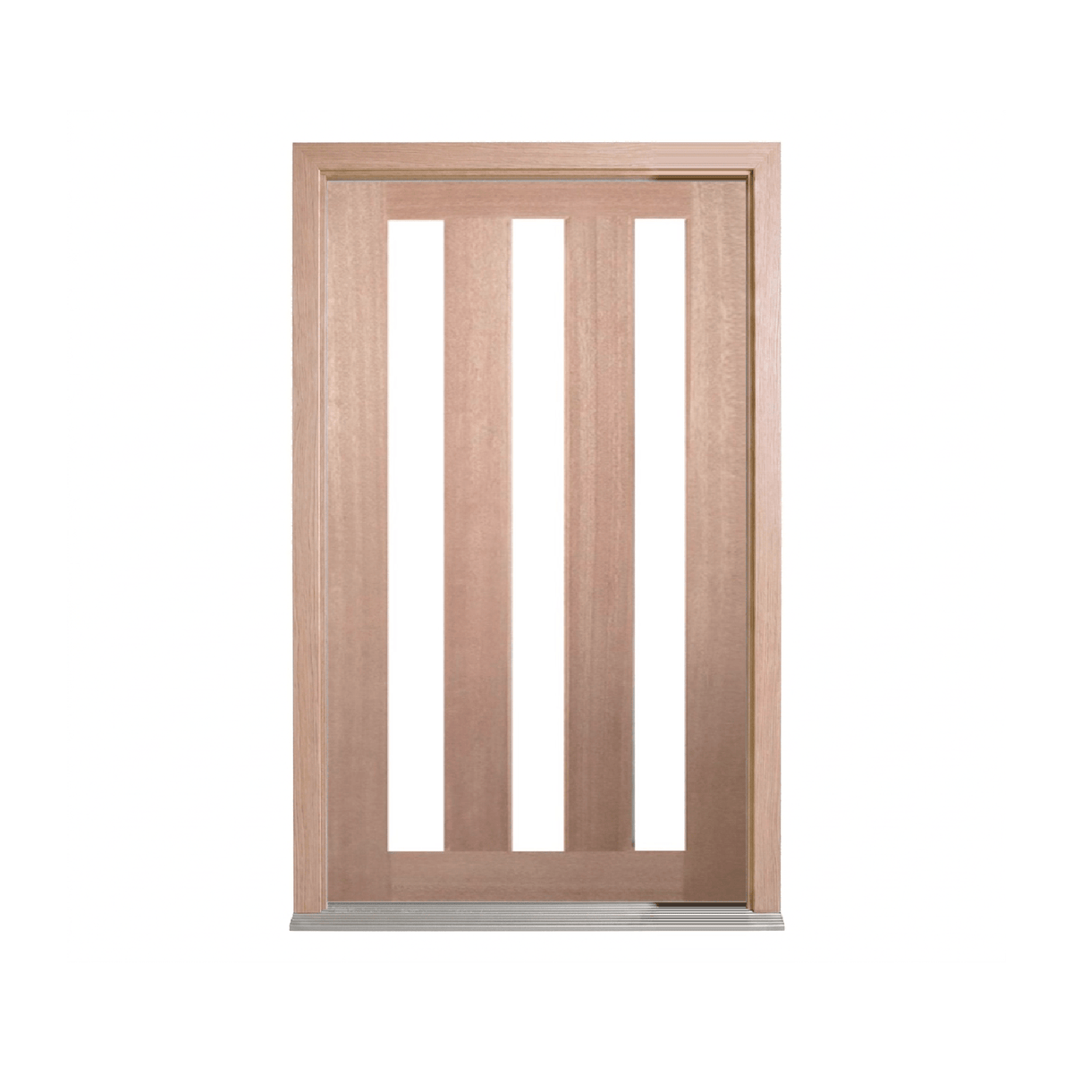 Vertical 3 Lite Glass Door – GD-3V – WS Wide Style 2340mm – Pre-Hung