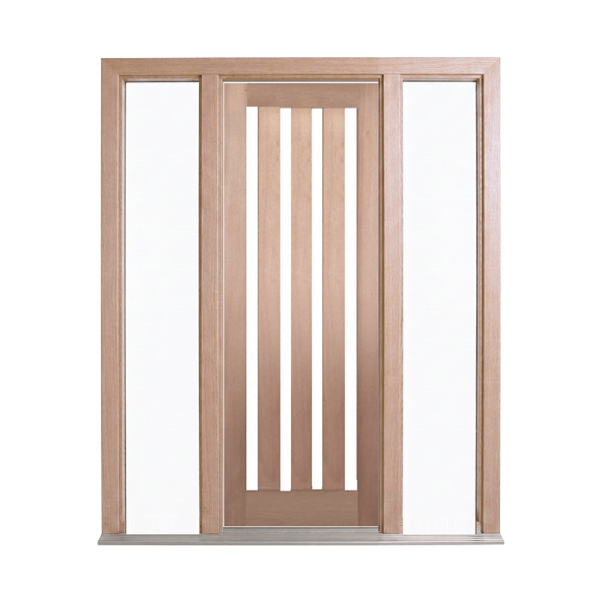 Vertical 4 Lite Glass Door – GD-4V – WS Wide Style 2340mm – Pre-Hung