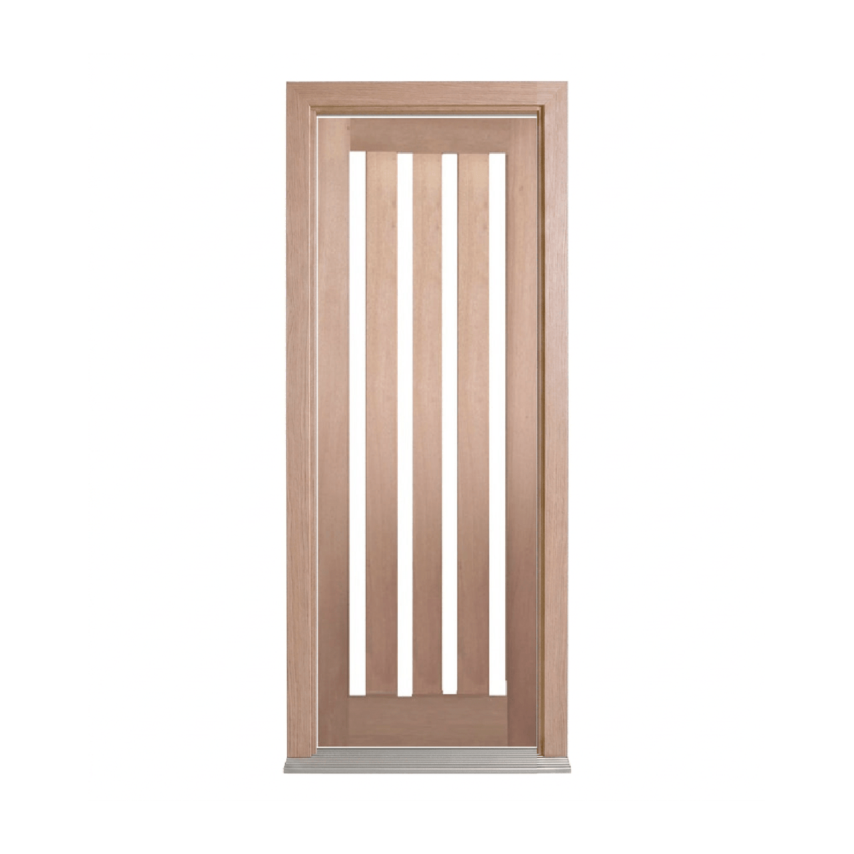 Vertical 4 Lite Glass Door – GD-4V – WS Wide Style 2340mm – Pre-Hung