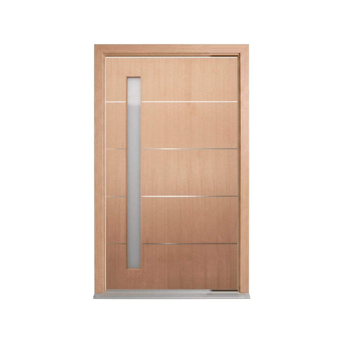 Vertical Glass Door – GD-1VL 2040mm – Pre-Hung