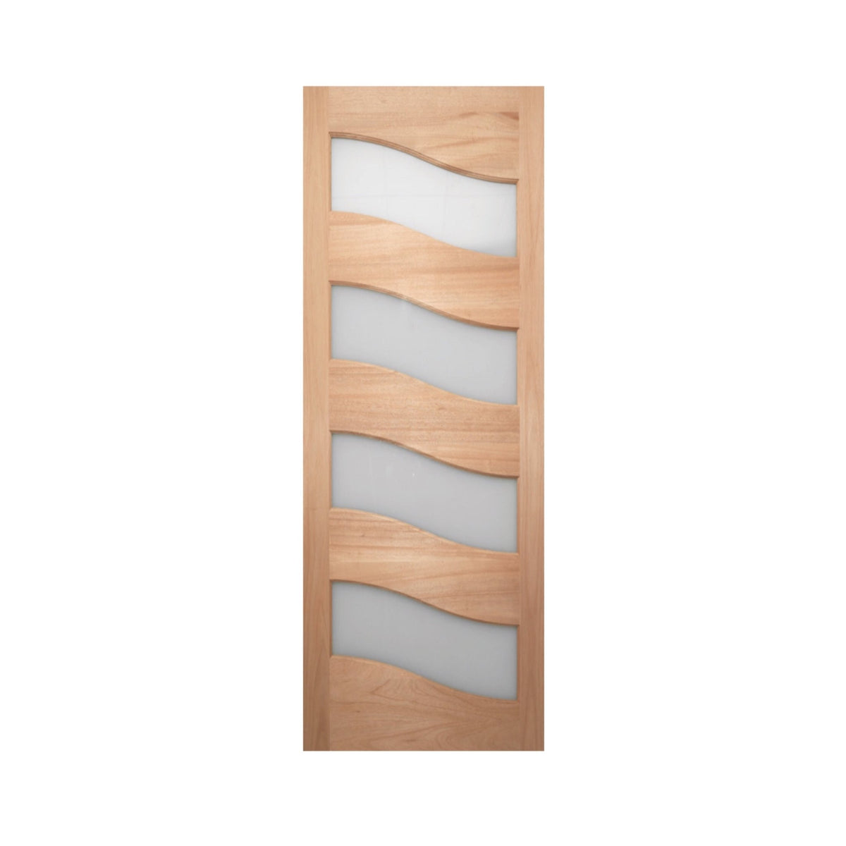 Wave Solid Core Timber Door - Just Doors QLD