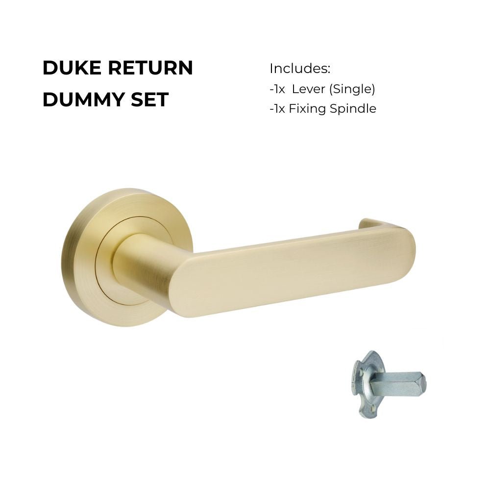 Zanda Duke Return Door Handles - Just Doors QLD