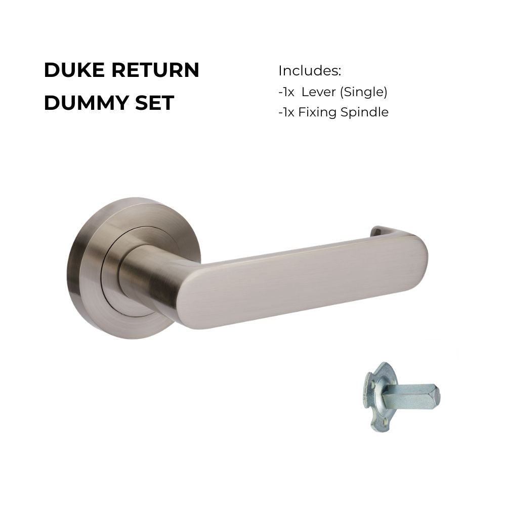 Zanda Duke Return Door Handles - Just Doors QLD