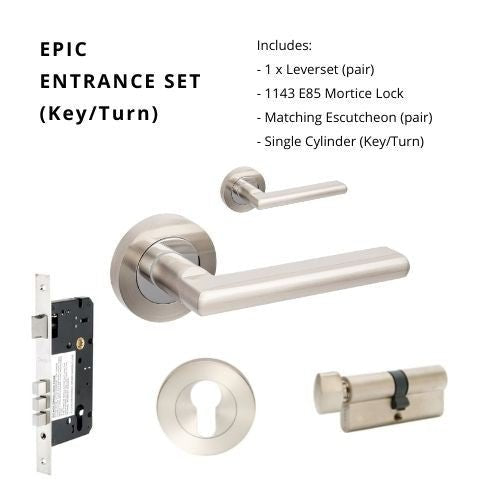 Zanda Epic Door Handles - Colour Sample - Just Doors QLD