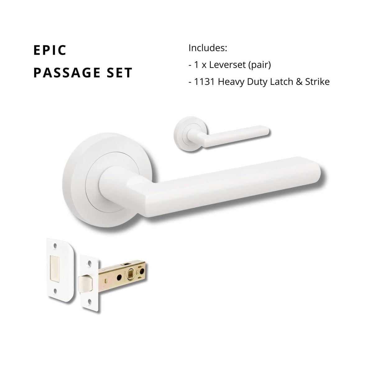 Zanda Epic Door Handles - Colour Sample - Just Doors QLD