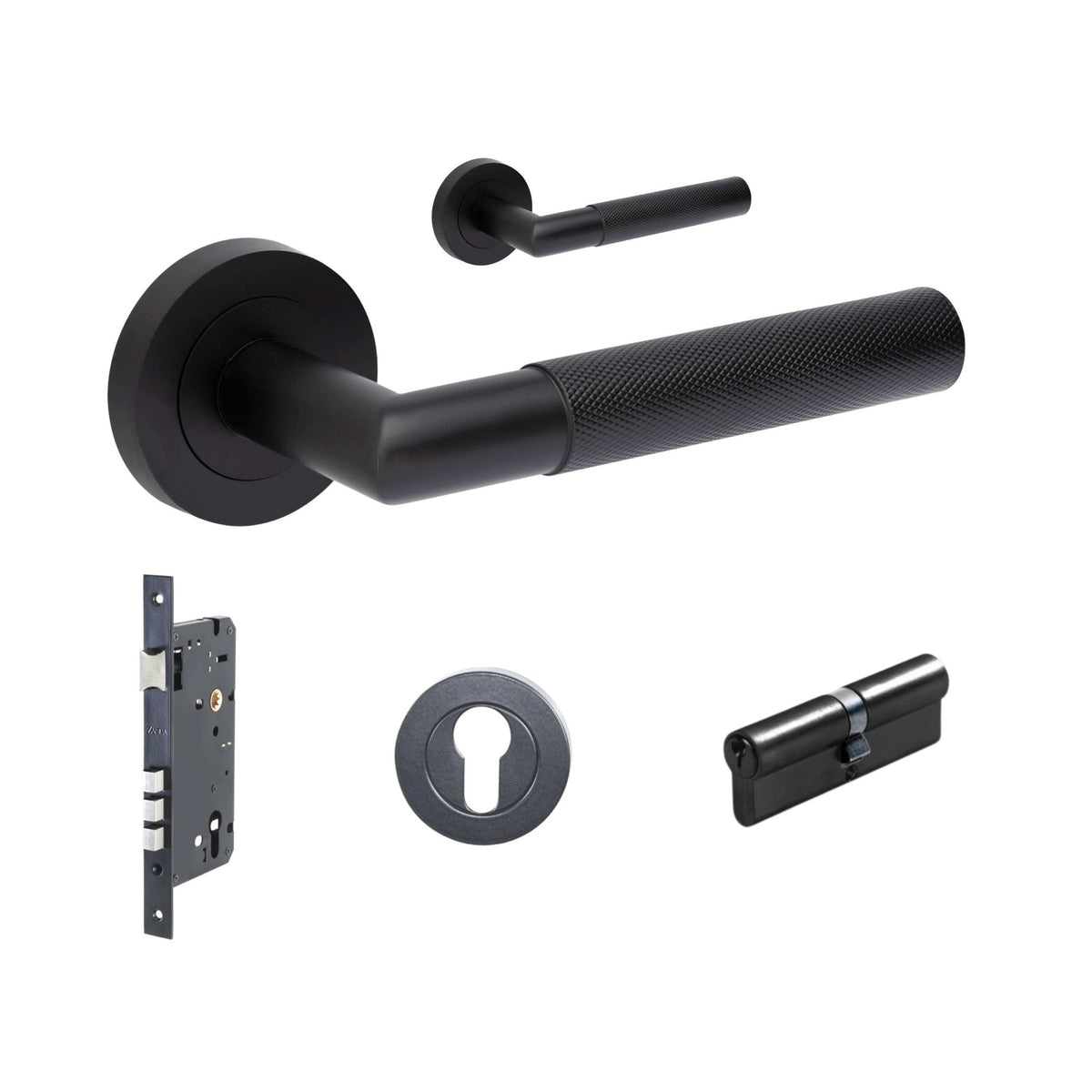 Zanda Vertex Door Handles - Just Doors QLD