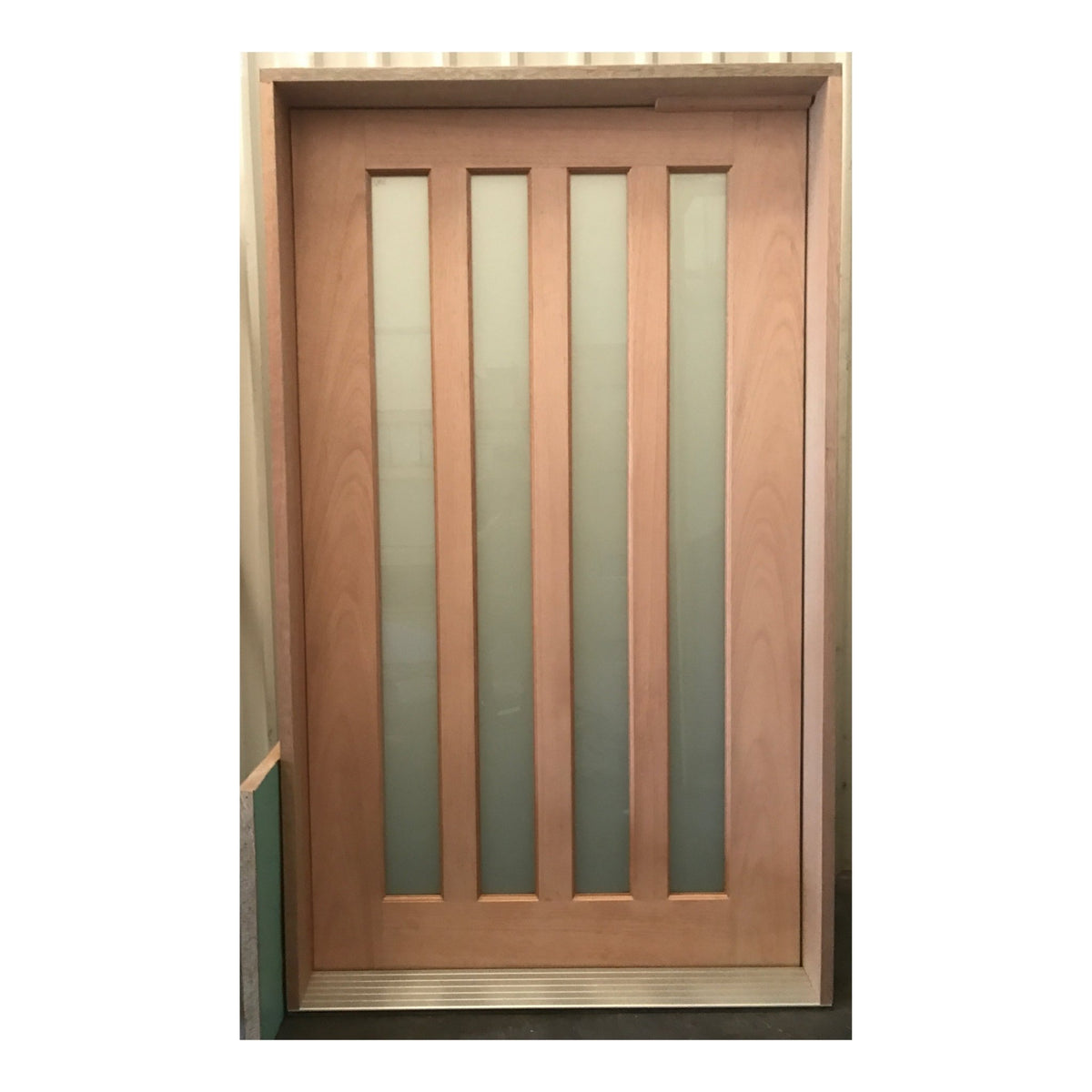 4L Vertical 1000/1100 x 2040 Pre hung - Just Doors QLD