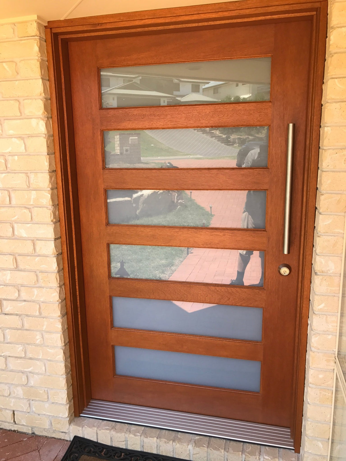 6L 1200 x 2040 x 40mm Horizontal Large Door & Frame Package - Just Doors QLD