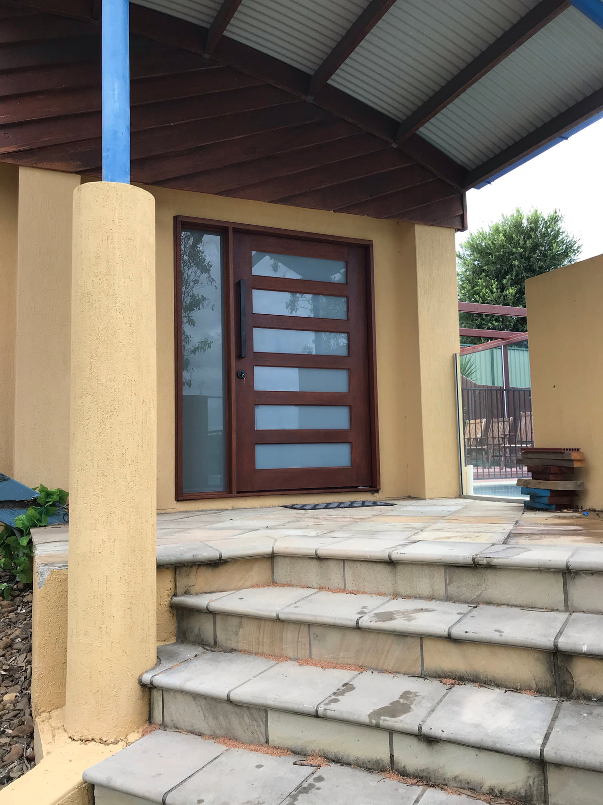 JDQ 6 Lite horizontal 1200 x 2040 x 40 Door & Frame Package