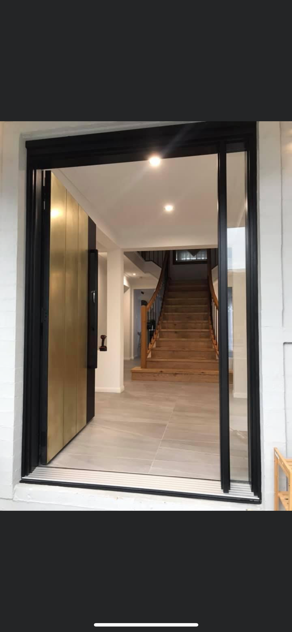 X3 Armoured Door Installed