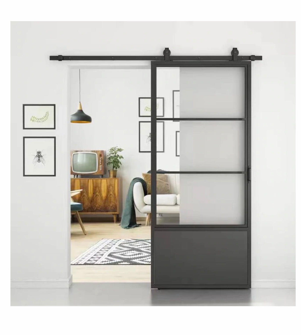 MB2- Metal Barn Door