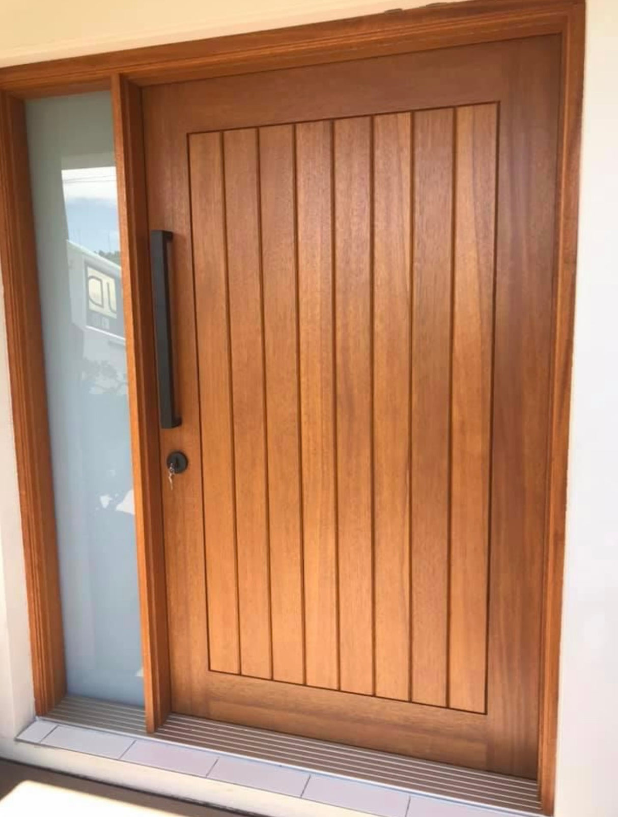 Solid Vertical plank-Rail & Stile-Door & Frame Package