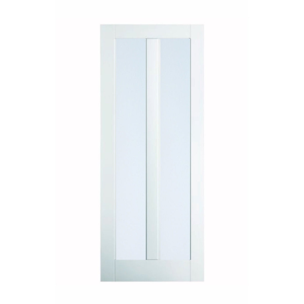 Shaker 6 - Glass Panel Door Options - Just Doors QLD