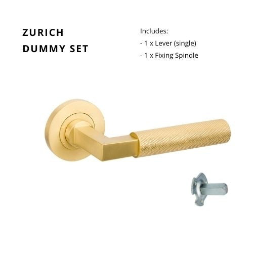 Zanda Zurich - Satin Brass