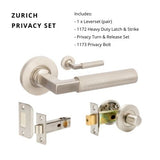 Zanda Zurich - Brushed Nickel