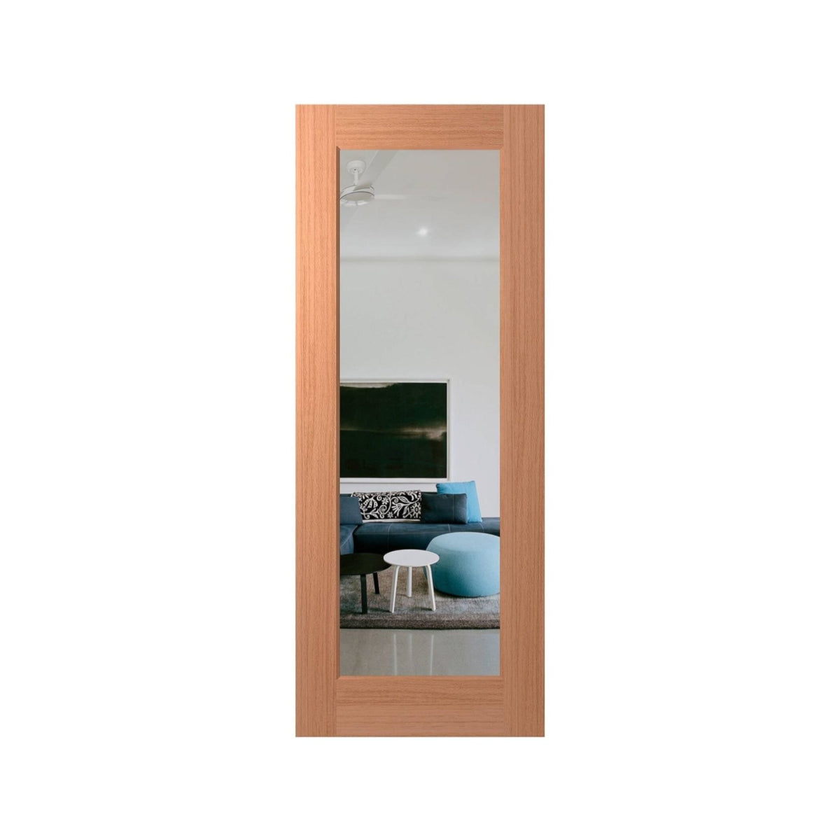 1 Lite 40mm Timber Door Options - Just Doors QLD