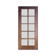 10 Lite French Timber Door – GD-10L - Just Doors QLD