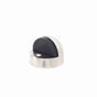Zanda Raised Half Moon Door Stop - Brushed Nickel