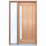 1L Vertical Plank Pre hung options 2040/2340 - Just Doors QLD