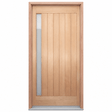 1L Vertical Plank Pre hung options 2040/2340 - Just Doors QLD