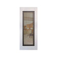 2 in 1 - 1P Pre Primed with Security screen & Clear Glass - Just Doors QLD