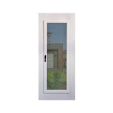 2 in 1 - 1P Pre Primed with Security screen & Clear Glass - Just Doors QLD
