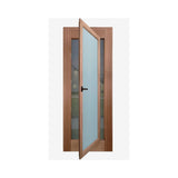 2 in 1 - 1P Timber with Security screen - Just Doors QLD