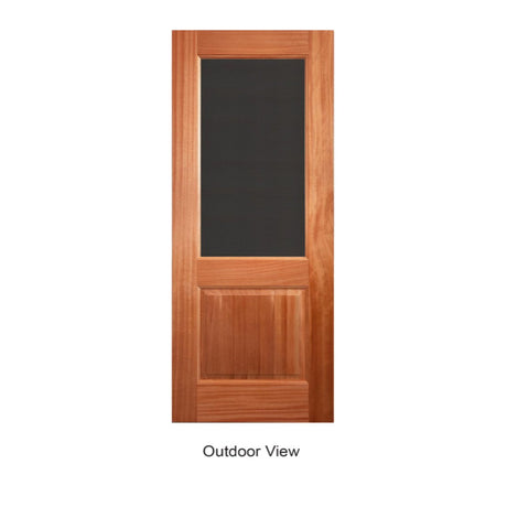 2 in 1 - 2P with Security screen - Just Doors QLD