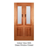 2-in-1 Traditional Style Breeze 1200 Door, Security Screen & Frame Package - Just Doors QLD