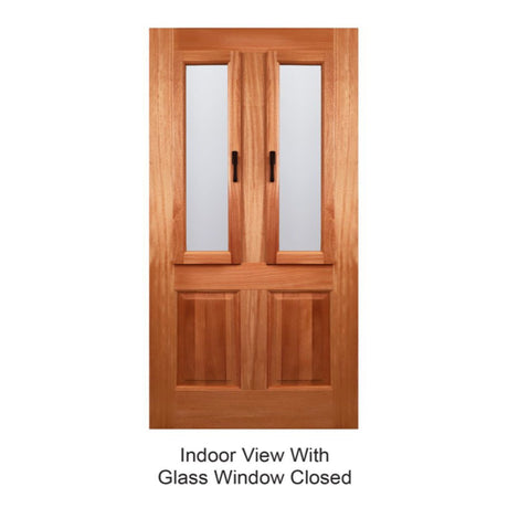 2-in-1 Traditional Style Breeze 1200 Door, Security Screen & Frame Package - Just Doors QLD
