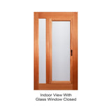 2-in-1 Vertical Style Breeze 1200 Door, Security Screen & Frame Package - Just Doors QLD