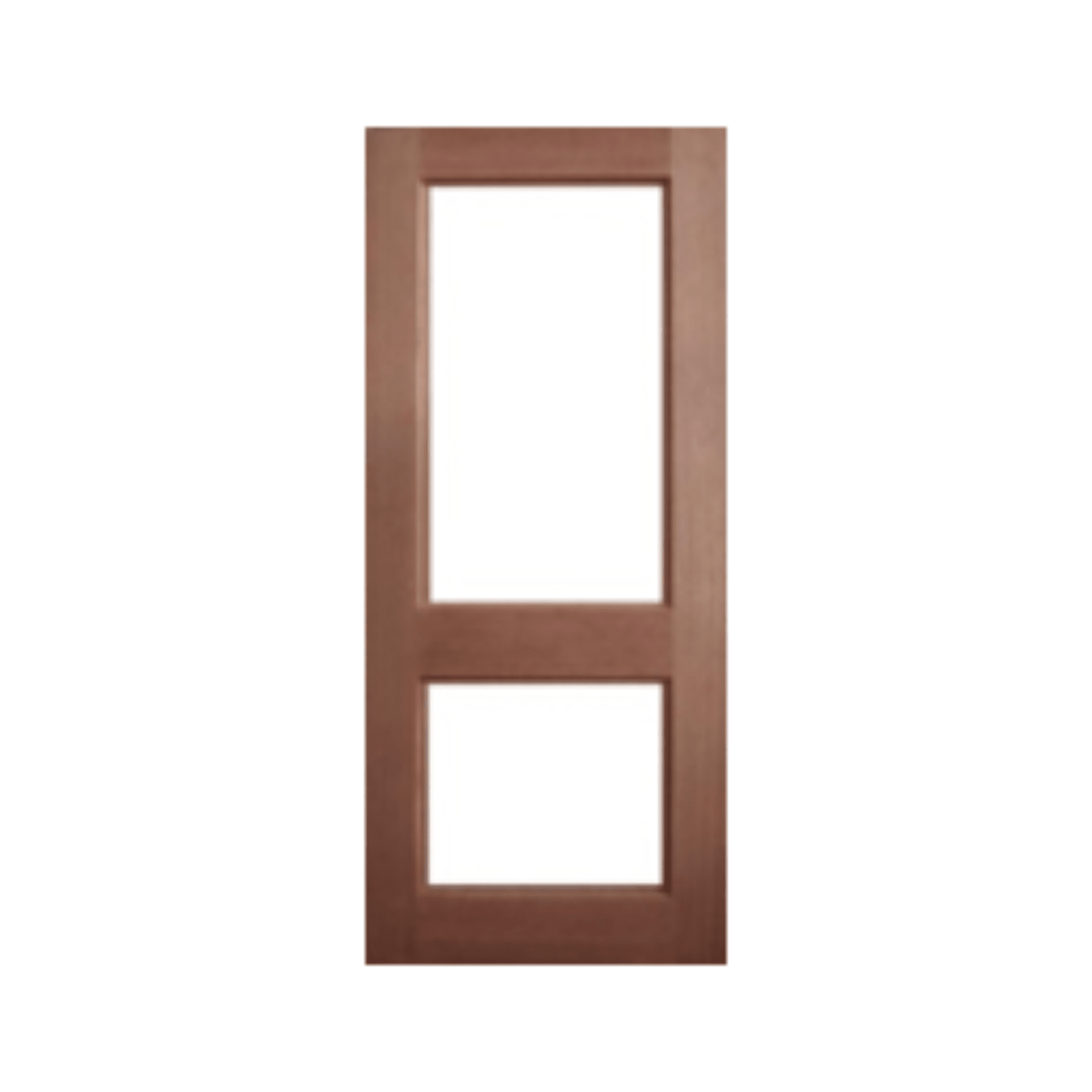 2 Lite Glass Back and Laundry Door – GD-2L - Just Doors QLD