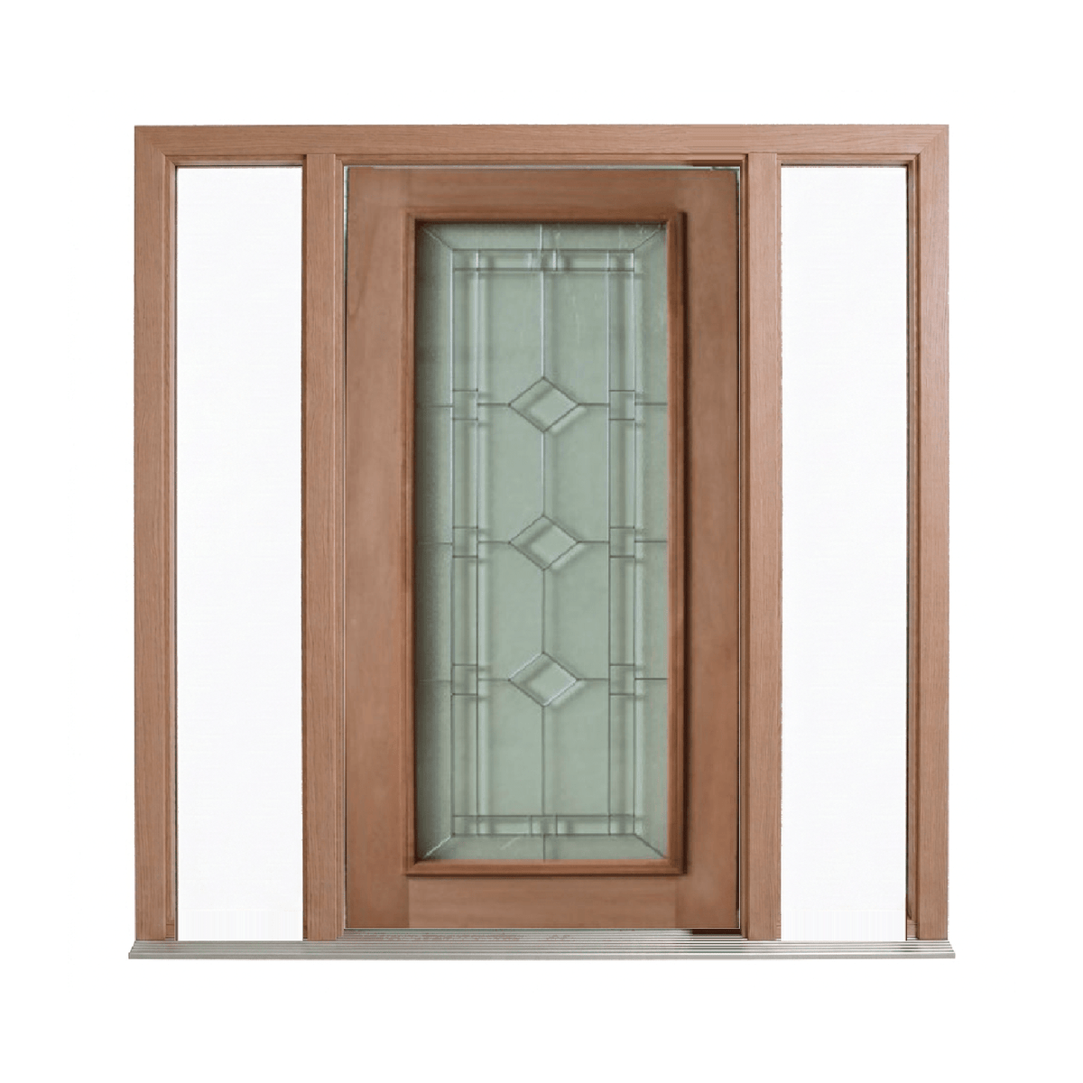 3 Diamond Triple Glazed Leadlight Door – TG-3 Diamond 2040mm – Pre-Hung