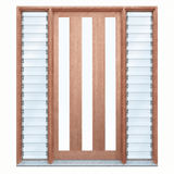 3L Vertical 1200 Pre hung doors 2040/2340 options - Just Doors QLD
