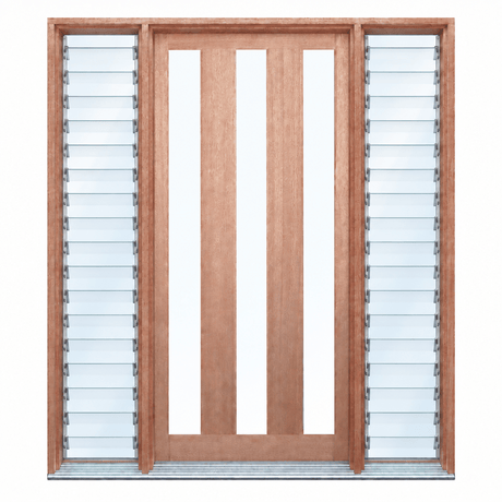 3L Vertical 1200 Pre hung doors 2040/2340 options - Just Doors QLD