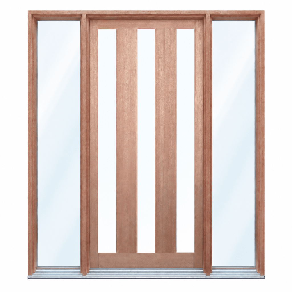 3L Vertical 1200 Pre hung doors 2040/2340 options - Just Doors QLD