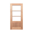 3L-VGroove Solid Timber Door 40mm - Just Doors QLD