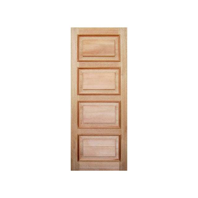 4 Horizontal Panel with Cricket Bat - Just Doors QLD