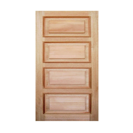 4 Horizontal Panel with Cricket Bat - Just Doors QLD