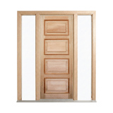 4 Panel Timber Door with Cricket Bat – SP-4PCB 2040 & 2340mm – Supplied & Installed