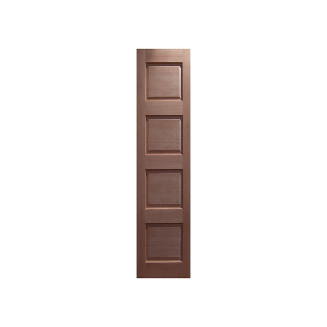 4 Panel Timber Sidelight with Cricket Bat – SL-4PCB - Just Doors QLD