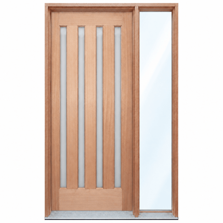 4L Vertical 1000/1100 x 2040 Pre hung - Just Doors QLD