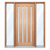 4L Vertical 1000/1100 x 2040 Pre hung - Just Doors QLD