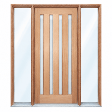 4L Vertical 1000/1100 x 2040 Pre hung - Just Doors QLD